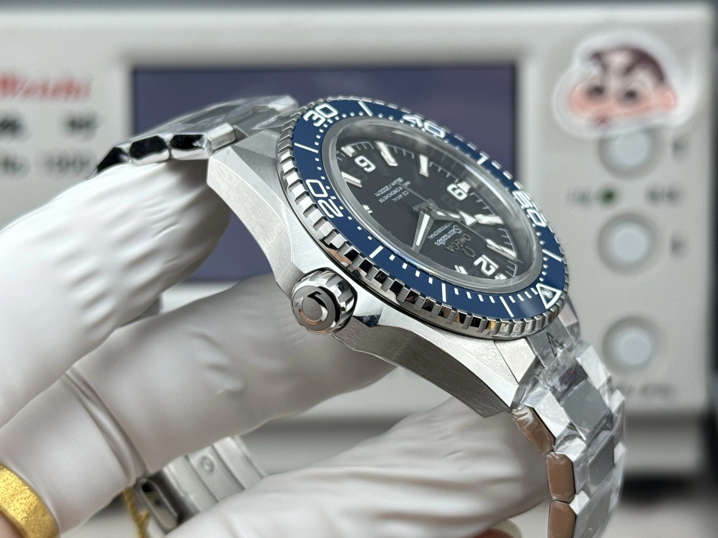 CBD Factory OMEGA Seamaster Planet Ocean 600M 42mm Blue Bezel Black Dial (217.30.42.21.01.002) 1:1 Super Clone – DD8912 Movement HighPerformance 295